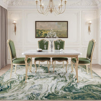 5x7 Area Rugs for Living Room, Modern Abstract Rug for Bedroom, Contemporary Machine Washable Rug, Large Stain Resistant Carpet for Dining Room Playroom Home Office, Pet & Kids Friendly - 7DAY'S