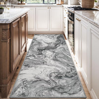 5x7 Area Rugs for Living Room, Modern Abstract Rug for Bedroom, Contemporary Machine Washable Rug, Large Stain Resistant Carpet for Dining Room Playroom Home Office, Pet & Kids Friendly - 7DAY'S