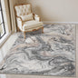 5x7 Area Rugs for Living Room, Modern Abstract Rug for Bedroom, Contemporary Machine Washable Rug, Large Stain Resistant Carpet for Dining Room Playroom Home Office, Pet & Kids Friendly - 7DAY'S