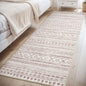 5x7 Area Rugs - Soft, Washable Neutral Boho Carpet for Living, Bedroom, Dining & Play Rooms - Indoor Brown - 7DAY'S