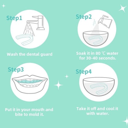 6 Packs Night Guard For Teeth Grinding and Clenching - 7DAY'S