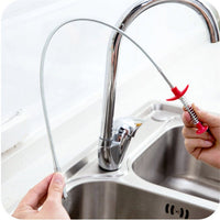 60CM Sewer Dredger Spring Pipe Dredging Tool Household Hair Cleaner Drain Clog Remover Cleaning Tools Household For Kitchen Sink Kitchen Gadgets - 7DAY'S