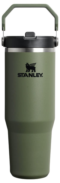 Stanley IceFlow Stainless Steel Tumbler - Vacuum Insulated Water Bottle for Home, Office or Car Reusable Cup with Straw Leak Resistant Flip Cold for 12 Hours or Iced for 2 Days, Navy, 30oz