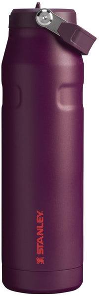 Stanley IceFlow Flip Straw 2.0 Water Bottle 24 oz | Built-In Straw for Travel and Sports | Lightweight and Leak Resistant | Insulated Stainless Steel | BPA-Free | Prickly Pear