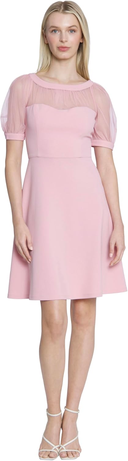 Maggy London Women's Illusion Dress Occasion Event Party Holiday Cocktail Guest of Wedding.