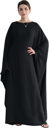 Muslim Prayer Dress Abaya Islamic Ramadan Robe Slightly Elasticity Garment Eid Clothes