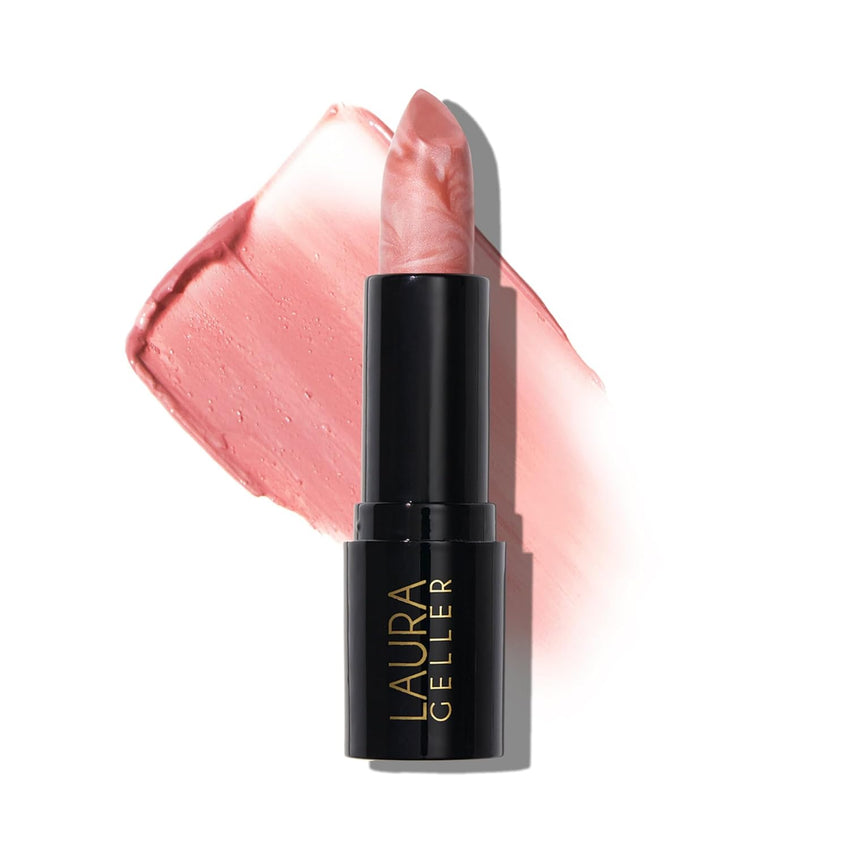 LAURA GELLER NEW YORK Italian Marble Sheer Lipstick - Berry Banana - Hydrating & Lightweight - Vitamin E & Caster Seed Oil - Cream Finish