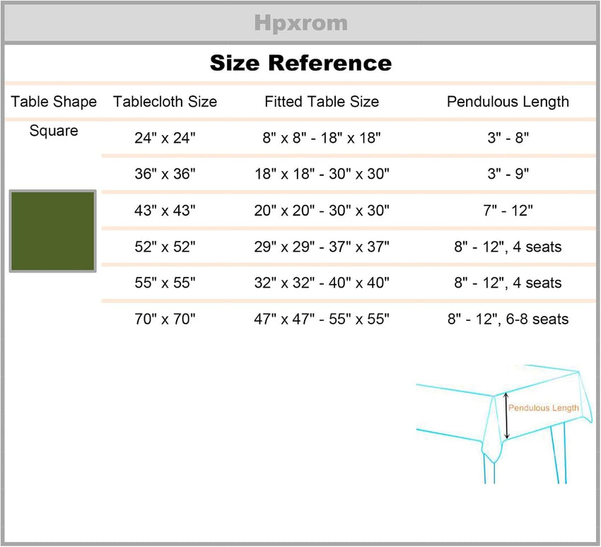 Square Lattice Small Tablecloth Cotton Linen Light Brown Dust-Proof Washable Boho Embroidery Table Cover Rustic Table Cloth for Coffee Party Kitchen Dining Tabletop Decoration 36 x 36 Inch