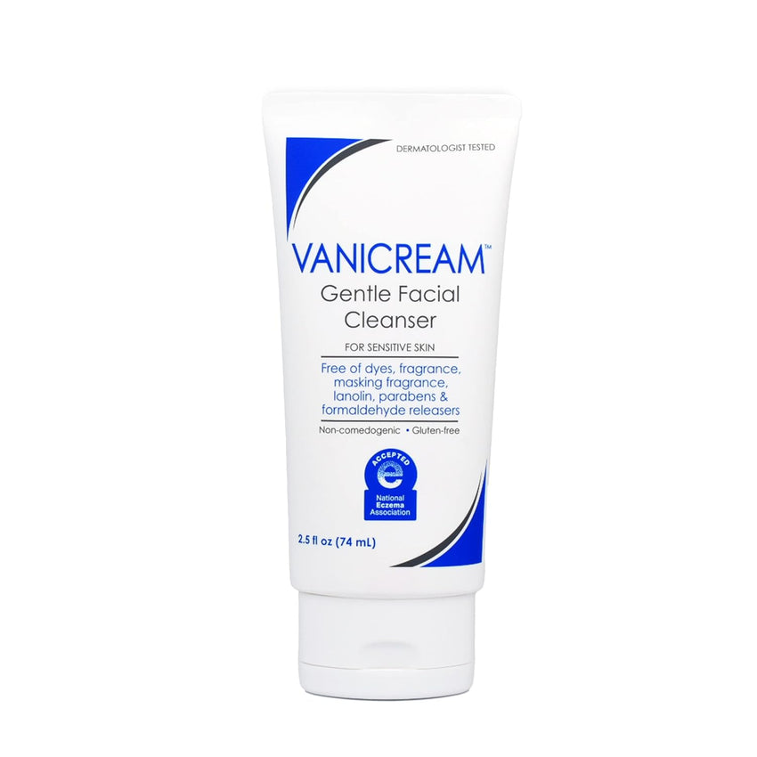 Vanicream Gentle Facial Cleanser with Pump Dispenser - 8 fl oz - Formulated Without Common Irritants for Those with Sensitive Skin
