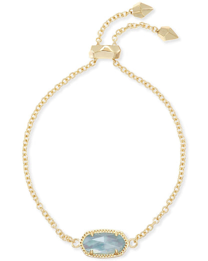 Kendra Scott Elaina Adjustable Chain Bracelet for Women, Fashion Jewelry, Gold-Plated