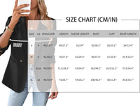 Mina Self 2025 Fall Women Casual Blazers - Long Sleeve Full-Lined Lightweight Slim Business Fashion Work Jacket Pocket