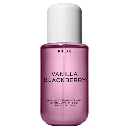 PHLUR Vanilla Skin Body Mist, 8 Fl Oz - Hair and Body Perfume for Women | Vanilla Perfume Body Spray with Pink Pepper, Cashmere Wood & Sandalwood Fragrance