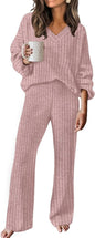 RUMIA Fall Outfits for Women 2025 Vacation Matching Sweater Lounge Sets (S-2XL)