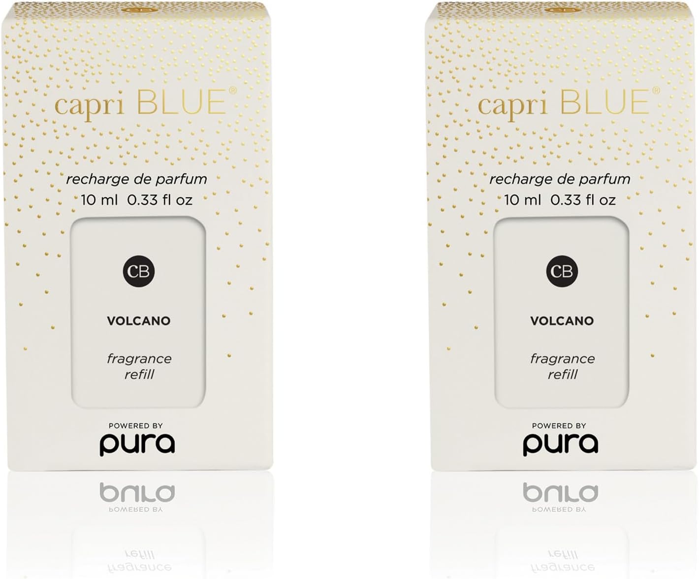 Capri Blue Pura Smart Home Plug-in Diffuser Refills – Volcano with a Tropical, Citrus Scent – Long-Lasting Aromatherapy Diffuser Refills (Pack of 2)