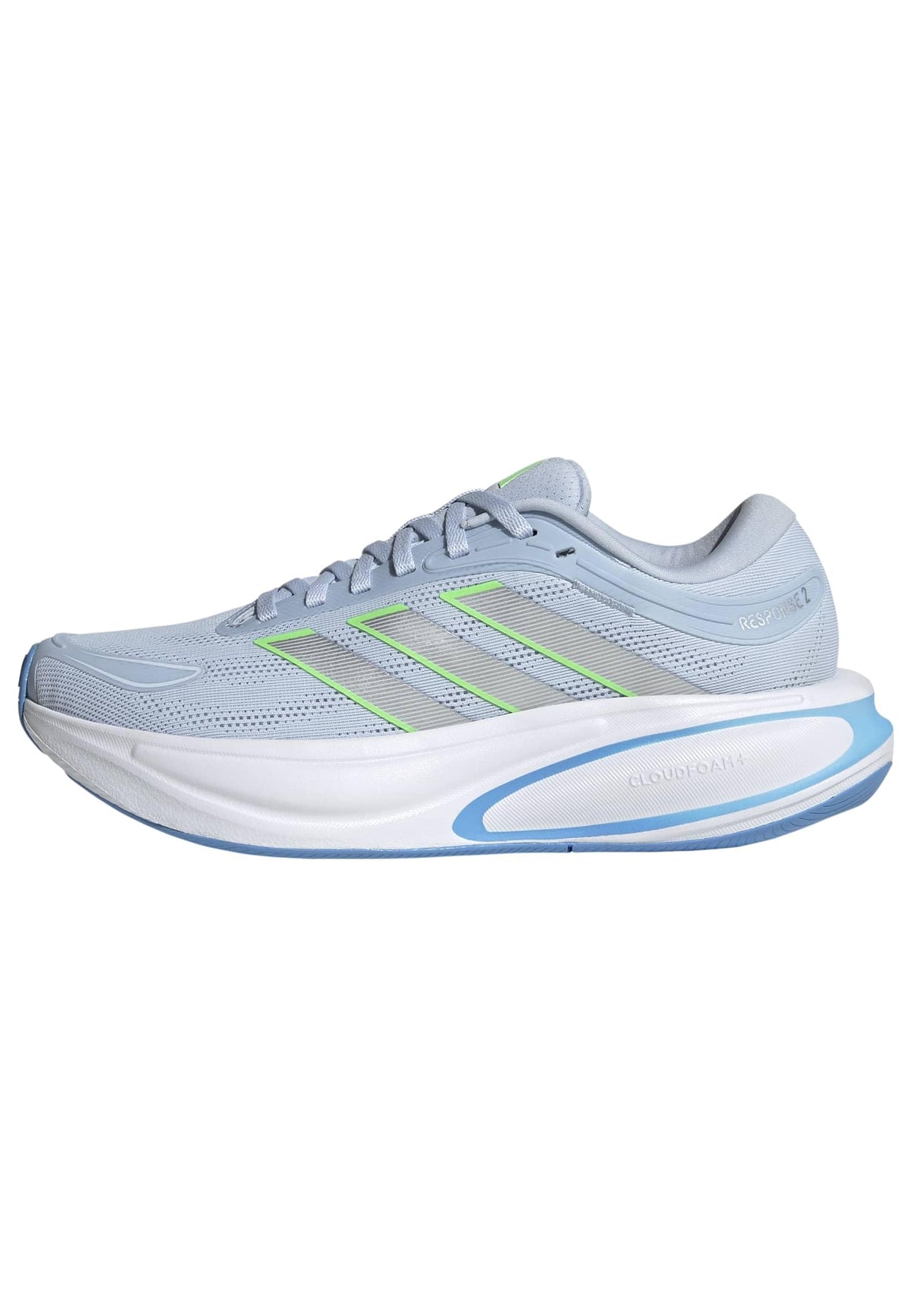 adidas Women's Response 2 Running, White/Ice Purple/Semi Flash Aqua, 10adidas Women's Response 2 Running, White/Ice Purple/Semi Flash Aqua, 10