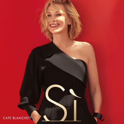 Armani Beauty - Sì Intense - Eau de Parfum - Perfume for Women - Chypre Ambery Fruity Fragrance - Blackcurrant Nectar, Damascena Rose, Black Tea Notes
