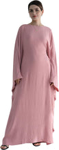 Muslim Prayer Dress Abaya Islamic Ramadan Robe Slightly Elasticity Garment Eid Clothes