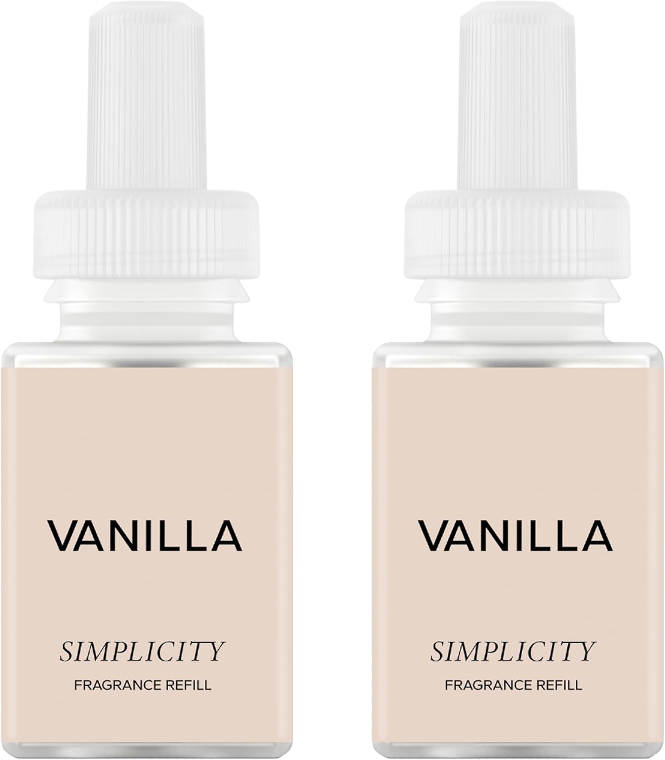 Pura & Simplicity Home Scent Refill - Smart Air Diffuser - Up to 120-Hours of Luxury Fragrance per Refill - Home Essential - Clean & Safe Diffuser Fragrance - 2 Pack, Apple