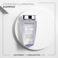 Kerastase Blond Absolu Lumière Illuminating Shampoo For Lightened & Highlighted Hair - Intensely Hydrates & Illuminates Shiny Hair, Removes Impurities & Pollution