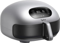Dome 2 Air Fryer, Extra Large Airfryer with Superior Airflow, Self-cleaning Smart Digital Fryer with PFAS free Basket for Quick Easy Meals, Fits a 12" Pizza or 4-Slice Toast