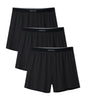 DAVID ARCHY Combed Cotton Boxers for Men Soft Underwear Mens Boxers Knit Boxer Shorts for Men Pack