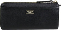Kate Spade Alice Court Nisha Bow Zip Around Wallet Black