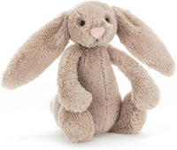 Jellycat Bashful Beige Bunny Stuffed Animal, Medium 12 inches - Rabbit and Bunny Plush Toy - Classic Children's Gift