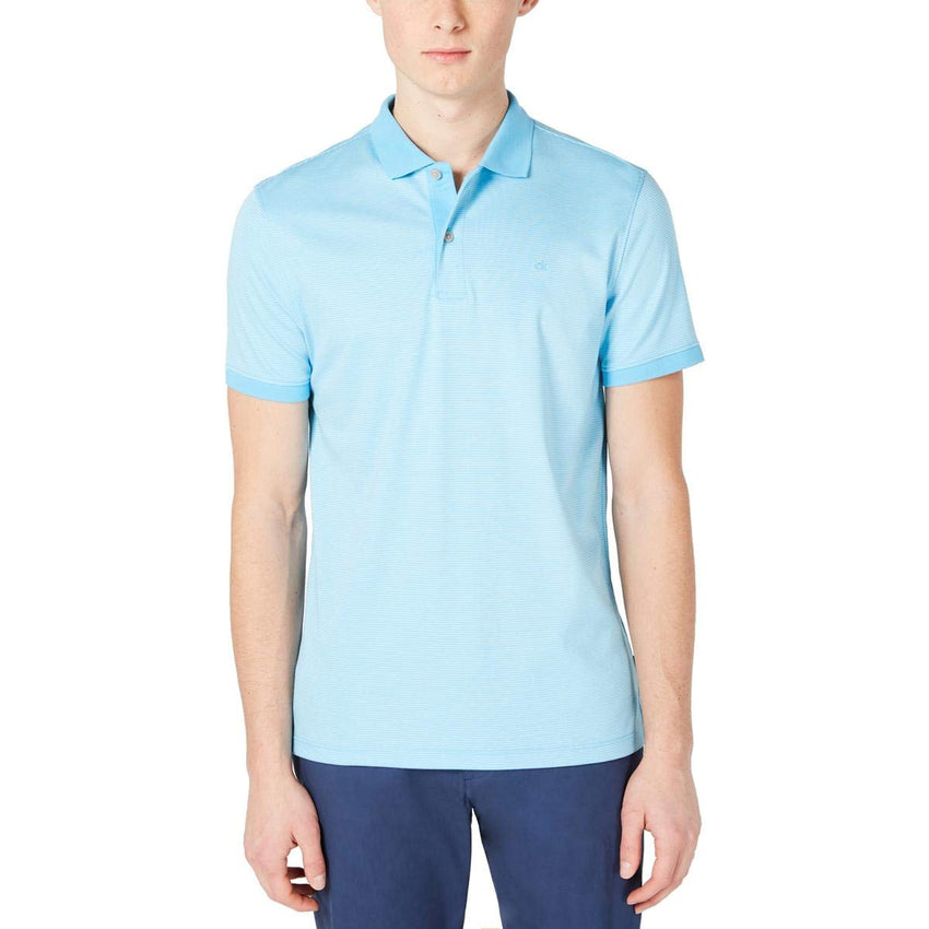Calvin Klein Men's Jacquard Refined Polo