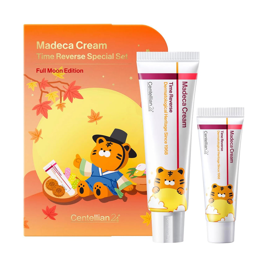 CENTELLIAN 24 Madeca Cream Time Reverse (1.69fl oz) - Advanced Fast-Absorbing & Nourishing, Hydrates, Firms & Reduces Wrinkles, Low Irritation, Korean Skin Care Centella Asiatica, Collagen