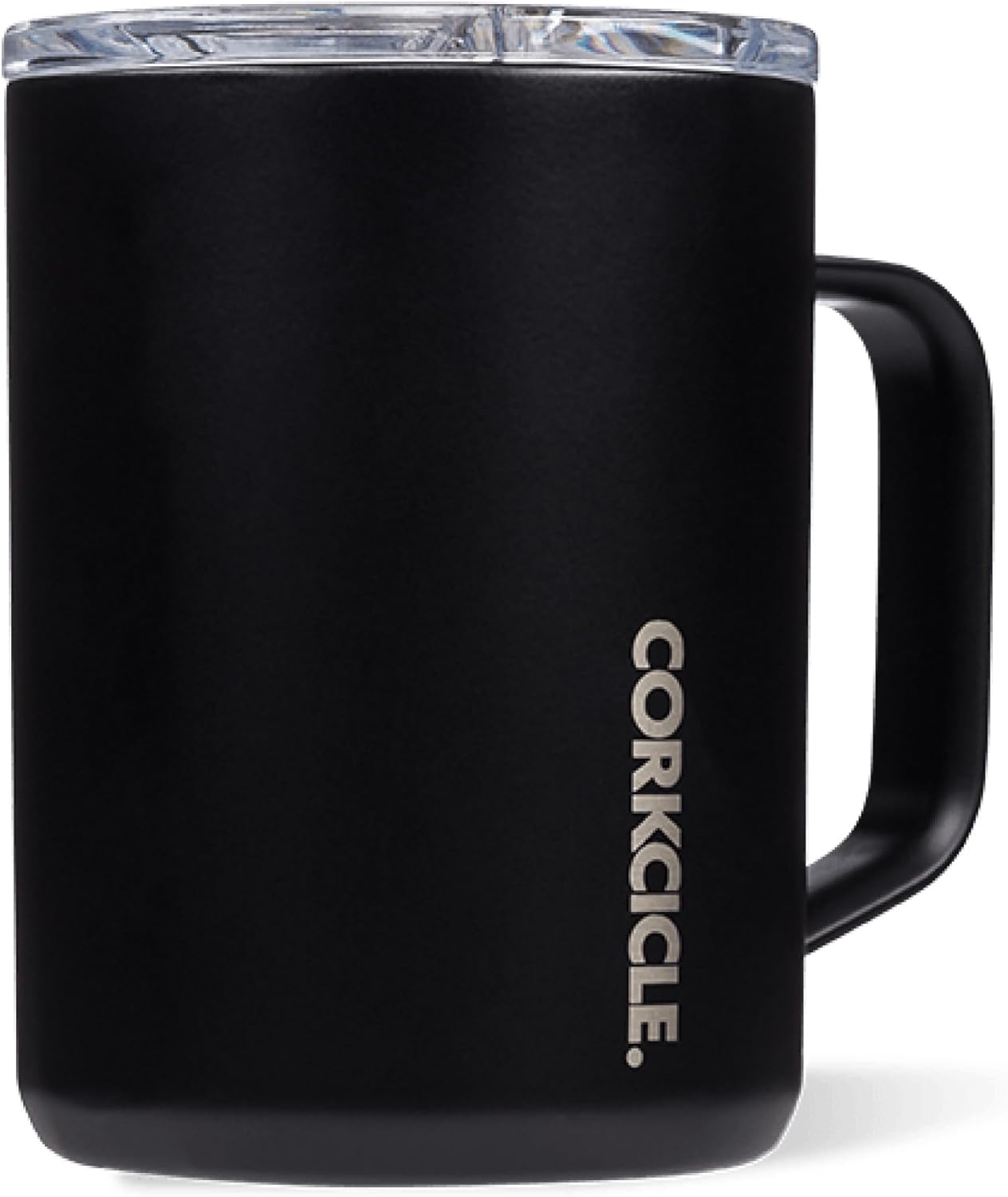 Corkcicle Classic Coffee Mug - Triple Insulated Stainless Steel for Travel - Shatter-Proof Lid - Keeps Drink Hot Over 3 Hours - Holiday Mug Gift - Great for Gifting Warmth - 16 oz - Dragonfly