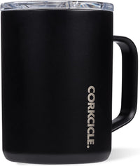 Corkcicle Classic Coffee Mug - Triple Insulated Stainless Steel for Travel - Shatter-Proof Lid - Keeps Drink Hot Over 3 Hours - Holiday Mug Gift - Great for Gifting Warmth - 16 oz - Dragonfly