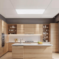 VEVOR 2x4 FT LED Flat Panel Light, 7800 LM, Flush Mount LED Drop Ceiling Lighting Fixture with 3 Color Selectable 4000K/5000K/6000K, 30W/40W/50W, 0-10V Dimmable, Ultra Slim for Home Office Kitchen