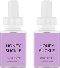 Pura & Simplicity Home Scent Refill - Smart Air Diffuser - Up to 120-Hours of Luxury Fragrance per Refill - Home Essential - Clean & Safe Diffuser Fragrance - 2 Pack, Apple