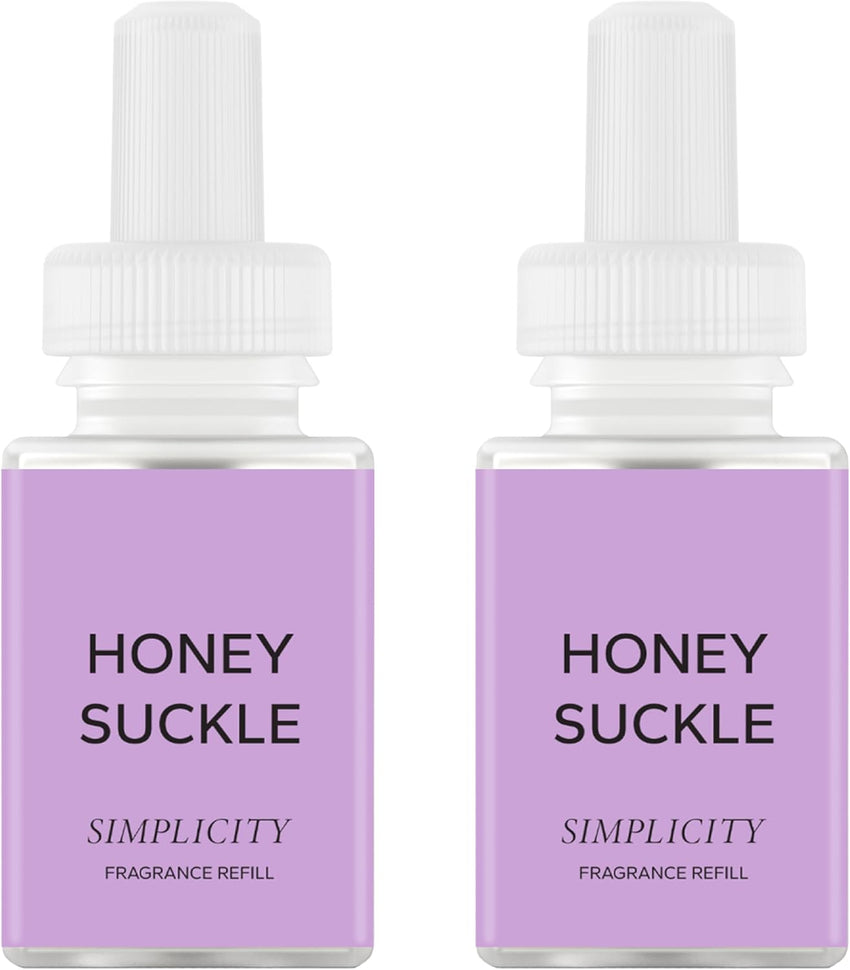 Pura & Simplicity Home Scent Refill - Smart Air Diffuser - Up to 120-Hours of Luxury Fragrance per Refill - Home Essential - Clean & Safe Diffuser Fragrance - 2 Pack, Apple