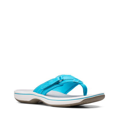 Clarks Women's Breeze Sea Flip-Flop, Navy Synthetic, 8Clarks Women's Breeze Sea Flip-Flop, Navy Synthetic, 8 used