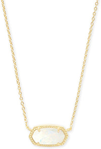 Kendra Scott Elisa Pendant Necklace for Women, Fashion Jewelry, 14k Gold-Plated