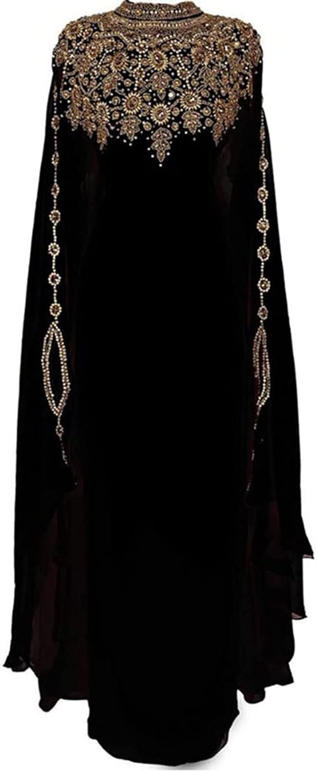 Abaya Kaftan Kimono FARASHA Fancy Casual Muslim Dubai Loose Cover Ups Moroccan