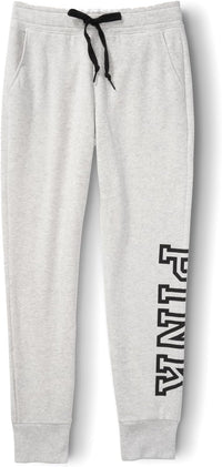 Victoria's Secret Women's Pink Logo Fleece Jogger Sweatpants, (XS-XXL)