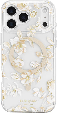 kate spade new york iPhone 17 Pro Max Case - Compatible with MagSafe - Designer Phone Case - Tortoise