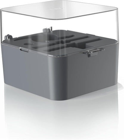 Ninja XSKNF70SBX Professional XL Food Processor Storage Box, (Compatible with NF700 Ninja Food Processors : Specifically for storing Dough Blade, Chop Blade, & Discs)., Gray