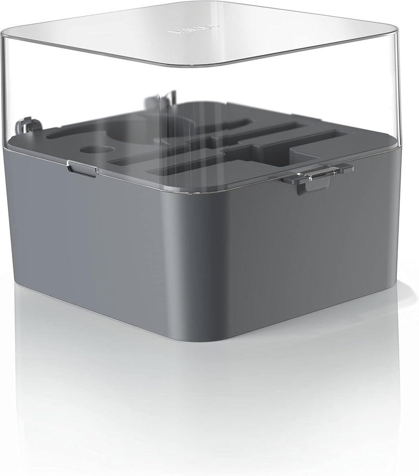 Ninja XSKNF70SBX Professional XL Food Processor Storage Box, (Compatible with NF700 Ninja Food Processors : Specifically for storing Dough Blade, Chop Blade, & Discs)., Gray