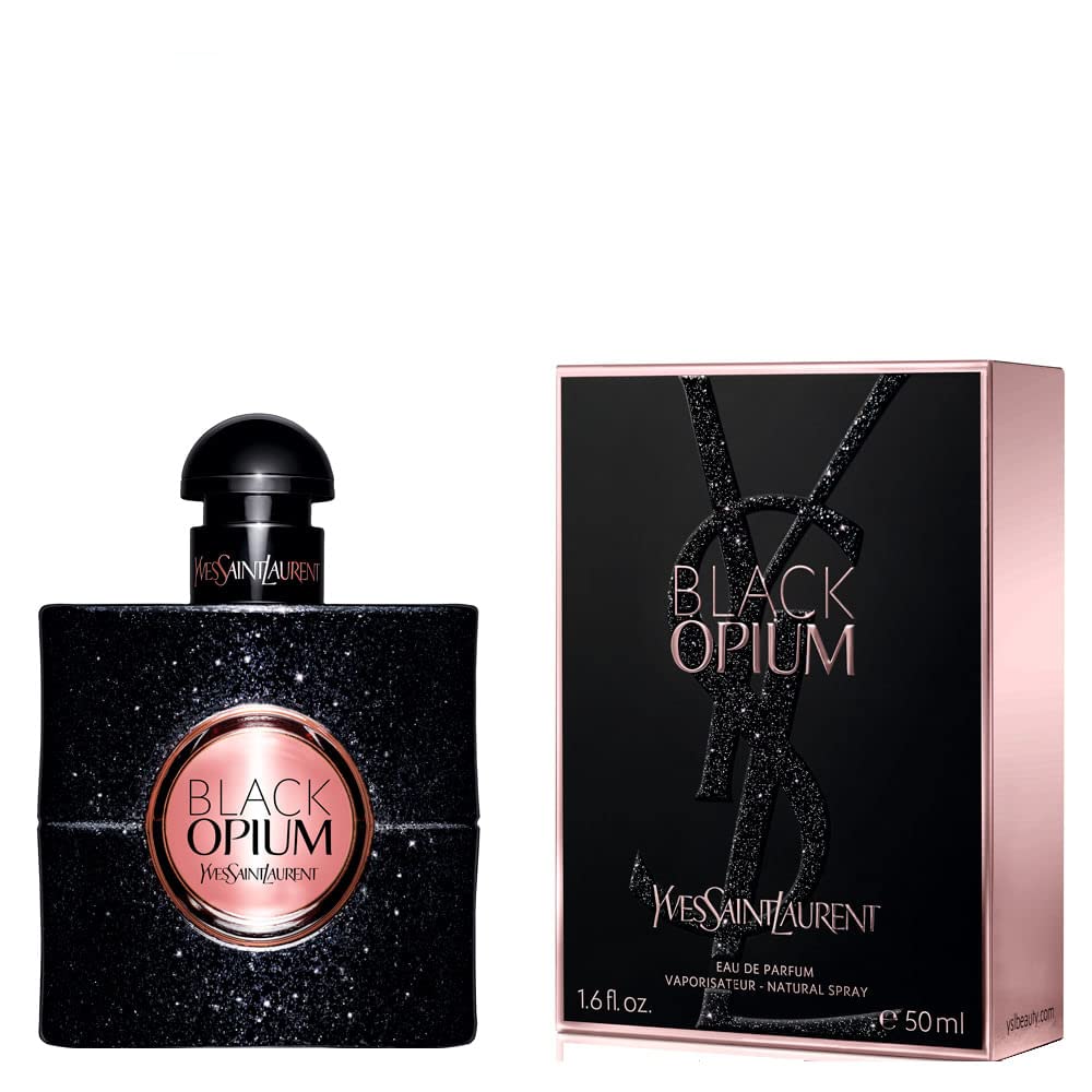 Yves Saint Laurent Eau De Parfum Spray for Women, Black Opium, 3 Ounce |