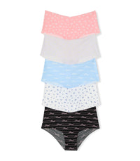 Victoria's Secret PINK No Show Lace Cheekster Panty Pack, Underwear for Women (XS-XXL)