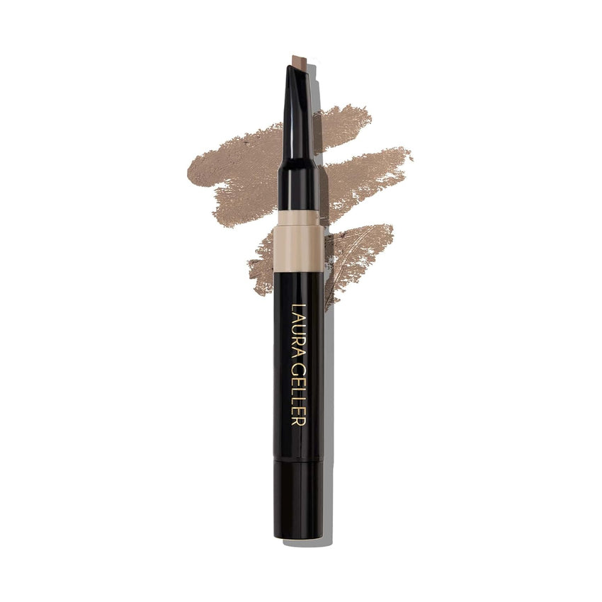 LAURA GELLER NEW YORK Sculpt-n-Stay Waterproof Brow Pencil & Gel- Taupe