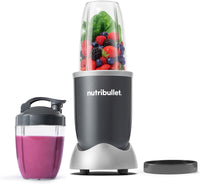 nutribullet Personal Blender, Shakes, Smoothies, Food Prep, and Frozen Blending, 24 Ounces, 600 Watt, Gray, NBR-0601WM