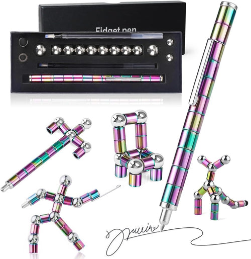 Fidget Pen,Magnetic Toy Pen,Eliminate Pressure Fidget Pen for Desk Toys ,Gifts for Teenages,Novelty Toy Gift for Kids or Friends