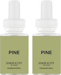 Pura & Simplicity Home Scent Refill - Smart Air Diffuser - Up to 120-Hours of Luxury Fragrance per Refill - Home Essential - Clean & Safe Diffuser Fragrance - 2 Pack, Apple