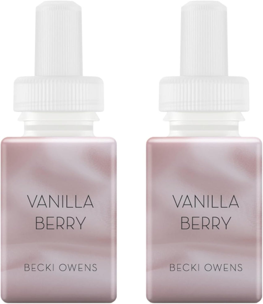 Pura & Becki Owens Home Scent Refill - Smart Home Air Diffuser - Up to 120-Hours of Luxury Fragrance per Refill - Spring & Summer Fragrance - 2 Pack, Coconut Calm