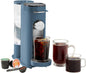 Ninja Pods & Grounds Single-Serve Coffee Maker, K-Cup Pod Compatible, Brews Grounds, Compact Design, 56-oz. Reservoir, 6-oz. Cup to 24-oz. Travel Mug Brew Sizes, Iced Coffee Maker, Stone, PB041ST