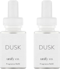 Pura & Unify Co. Home Scent Refill - Smart Air Diffuser - Up to 120-Hours of Luxury Fragrance per Refill - Home Essential - Clean & Safe Diffuser Fragrance - 2 Pack, Salt